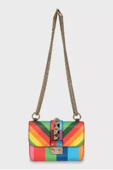 Сумка из кожи Rockstud Glam Lock