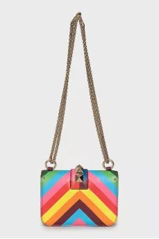 Сумка из кожи Rockstud Glam Lock
