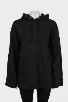 Hoodie with print on the back