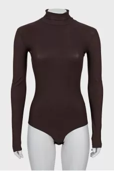 Коричневе боді Jersey