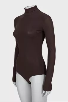 Коричневе боді Jersey