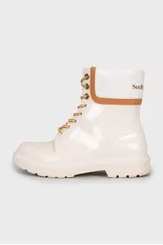 Florrie rubber boots