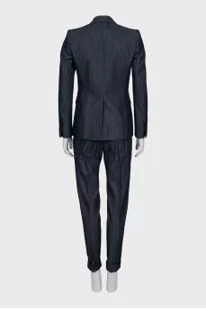 Blue suit with trousers