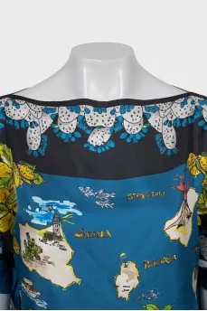 Isole Eolie Blouse