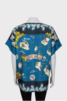 Isole Eolie Blouse