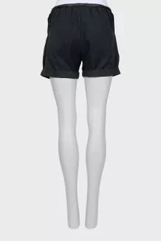 Shorts with patch pockets