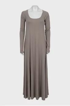 Loose fit long sleeve dress