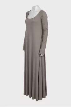 Loose fit long sleeve dress