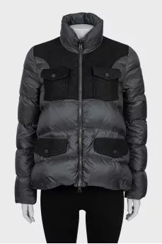 Straight jacket in gray