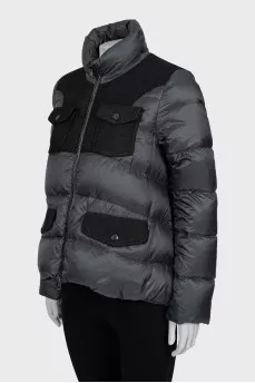 Straight jacket in gray