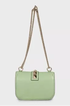 Зелена сумка Rockstud Glam Lock