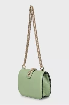 Зелена сумка Rockstud Glam Lock