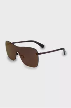 Sunglasses mask with orange coating