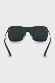 Sunglasses mask with orange coating