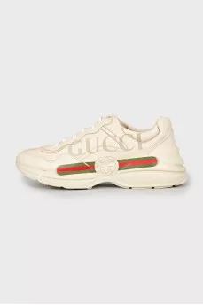 Men's Rhyton leather sneakers