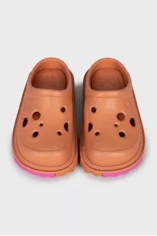 Meteor orange flip flops