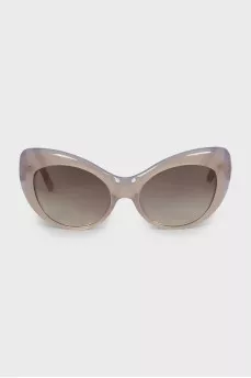 Clear Cat Eye Sunglasses