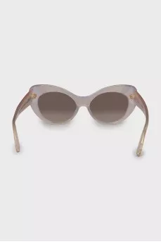 Clear Cat Eye Sunglasses