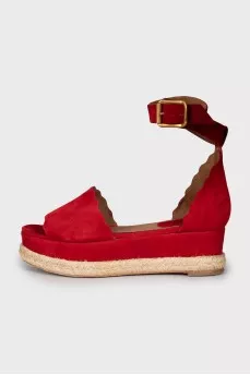 Lauren suede sandals