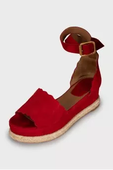Lauren suede sandals