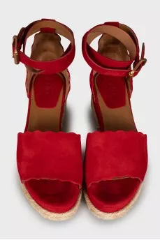 Lauren suede sandals
