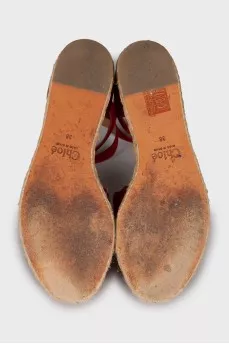 Lauren suede sandals