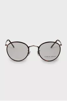 Brown frame grand with tag