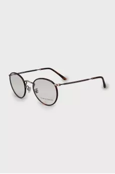 Brown frame grand with tag