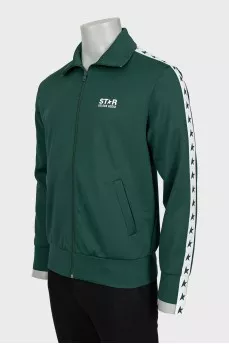 Men's sports jacket with decor