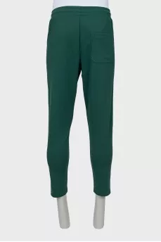 Men's sports pants with stripes