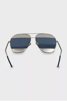 Silver frame sunglasses