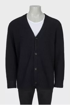Men's loose fit cardigan