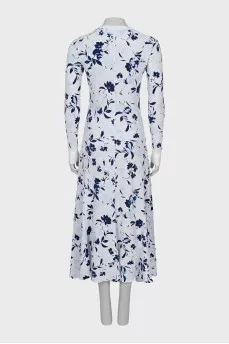White Floral Maxi Dress
