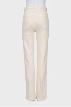 High Waist Straight Jeans