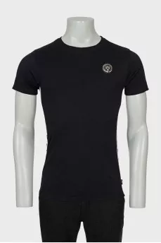 Men's sports T-shirt with branded logo