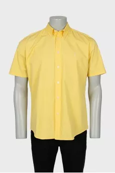 Men's yellow shirt