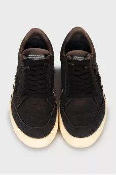 Men's Vulcanized textile sneakers