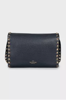 Rockstud leather bag