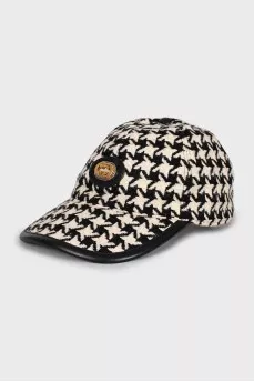 Cap with gold logo