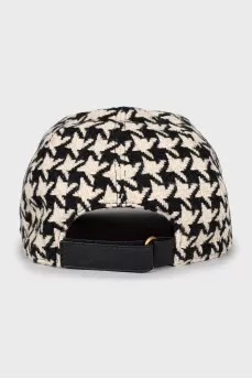 Cap with gold logo
