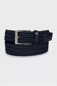 Men's belt blue