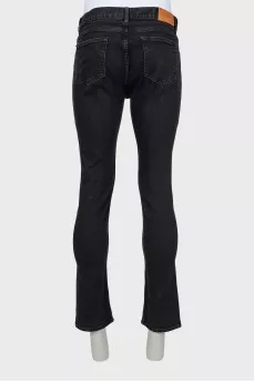 Men's black jeans regular fit