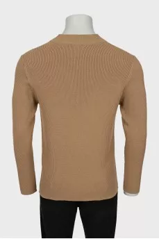 Men's Ribbed Sweater With Tag