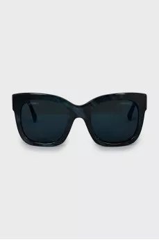 Солнцезащитные очки wayfarer с лого