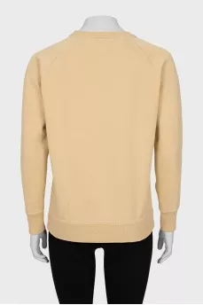 Sweatshirt with branded print