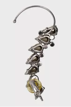 Cuff decorated with crystals