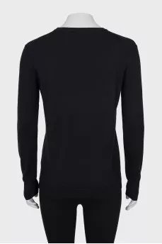 Wool and silk jumper