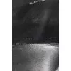 Black and white hourglass bag
