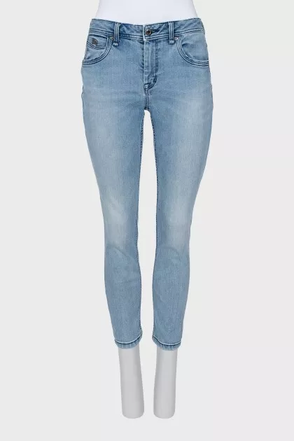 Блакитні джинси tapered fit
