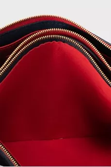 Double Zip clutch